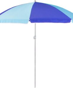 AXI Parasol Blauw / 165cm doorsnede / Geschikt voor bijna iedere picknicktafel, Zand & Watertafel of zandbak