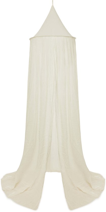 Jollein - Baby Klamboe Vintage Ivory - Katoen - Polyester - Baby Sluier, Bed Hemeltje - 245cm