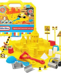 Kinetische zandset met accessoires in een koffer, Little Tikes