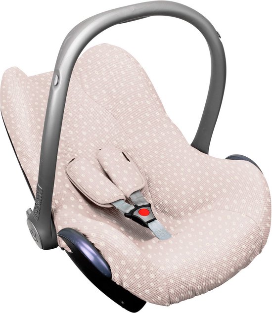 Maxi Cosi hoes Pebble Cabriofix Citi - Autostoelhoes Groep 0 - Zacht Katoen - Met Waterdichte Voering ter Bescherming van je Autostoel - Perfecte Pasvorm - Combineer met de Bijpassende Ukje Zonnekap Voetenzak en Gordelbeschermer - Beige