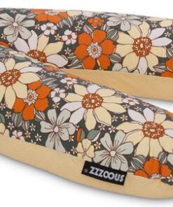Snoozzz Voedingskussenhoes - Hoes voor voedingskussen zwangerschapskussen - premium kwaliteit - 185 cm - 100% katoen hydrofiel - Sunflower