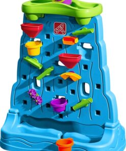 Step2 Waterfall Discovery Wall - Waterval Muur Blauw - Dubbbelzijdig - Watertafel Incl. 13 accessoires