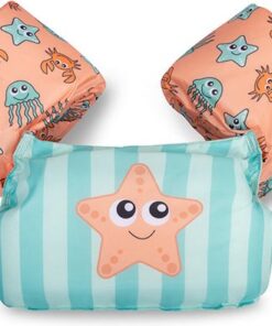 Swim Essentials - Puddle Jumper Zwemvest - Roze/Blauw Zeedieren - 2-6 jaar - 15-30 kg
