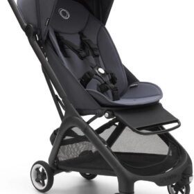 Bugaboo Butterfly ultracompacte reiskinderwagen, klein en lichtgewicht, eenvoudig in één seconde inklapbaar, ergonomisch, extra ruime kinderwagen voor de stad van baby tot peuter, Stormy Blue