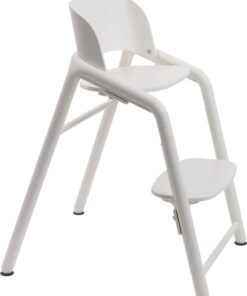 Bugaboo Giraffe houten kinderstoel, verstelbaar in 1 seconde, Wit