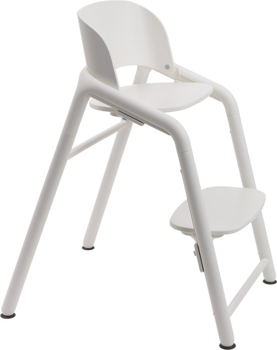 Bugaboo Giraffe houten kinderstoel, verstelbaar in 1 seconde, Wit