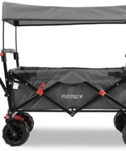 FUXTEC Bolderkar - opvouwbaar - Beach Cruiser - FX-CTB800 - grijs