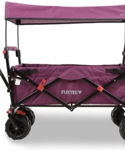 FUXTEC Bolderkar - opvouwbaar - Beach Cruiser - FX-CTB800 - paars