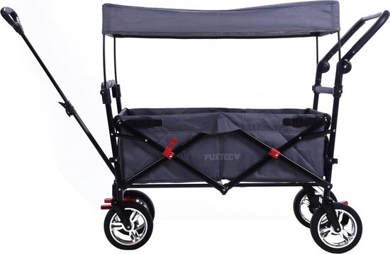FUXTEC Bolderkar CT-700 - opvouwbaar - grijs