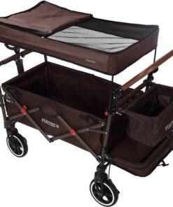 FUXTEC Bolderkar FX-CT850 - Opvouwbaar - bruin