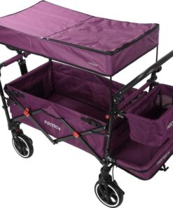 FUXTEC Bolderkar FX-CT850 - Opvouwbaar - paars