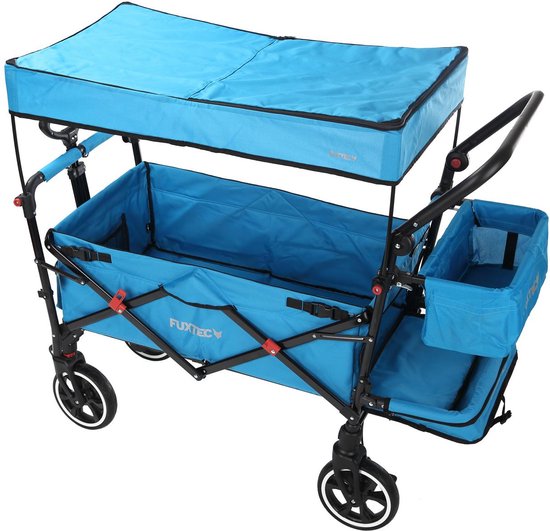 FUXTEC Bolderkar FX-CT850 - Opvouwbaar - turkoois / blauw