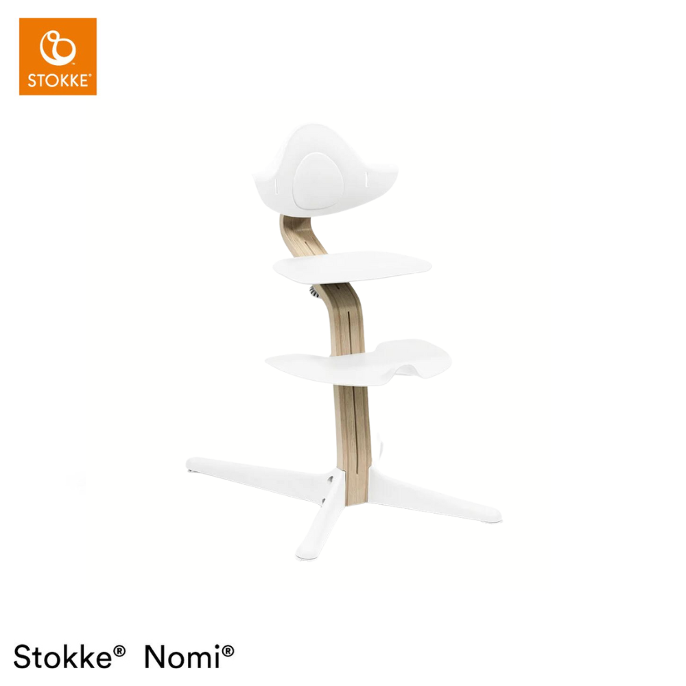 Kinderstoel Stokke® Nomi White/Natural