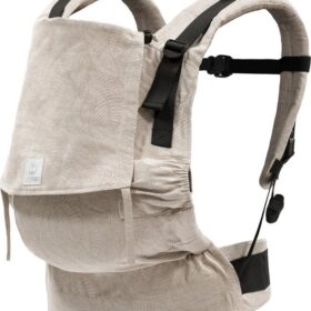 Stokke Limas Carrier Flex, Floral Beige - 2023-versie (OCS) - Babydrager met volledige gesp - Drie draagopties - Veilig voor baby's van 1 maand/4 kg tot 20 kg