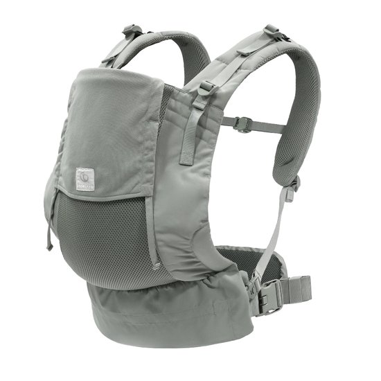 Stokke Limas Mesh, Glacier Green - Ademende draagzak met hoogwaardige stoffen - Veilig voor baby's van 1 maand/4-15 kg - Inclusief afneembaar tasje voor benodigdheden