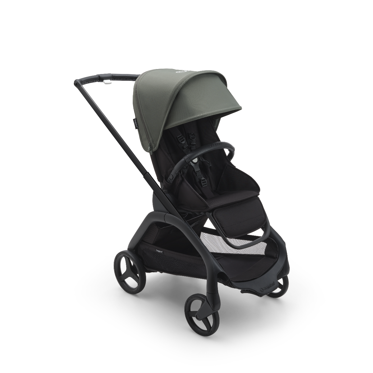 Wandelwagen Bugaboo Dragonfly Complete Black/Forest Green - Forest Green