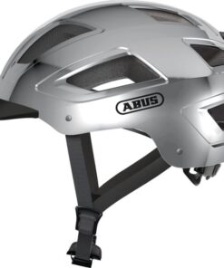 Abus Hyban 2.0 stadsfietshelm - Signal Silver M