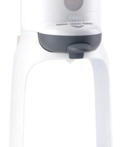 Béaba Bib'Expresso® Flessenbereider - Snelle Babyfles Bereiding - 30s Opwarmtijd - Instelbare Temperatuur - Flessenwarmer - Bain-Marie Functie - Wit