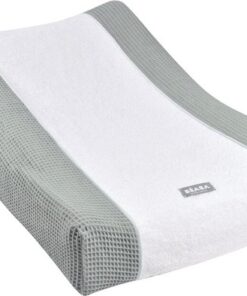 Béaba Sofalange® - Hoes voor Aankleedkussen - 100% Biologisch Katoen - Zacht & Absorberend - Groen