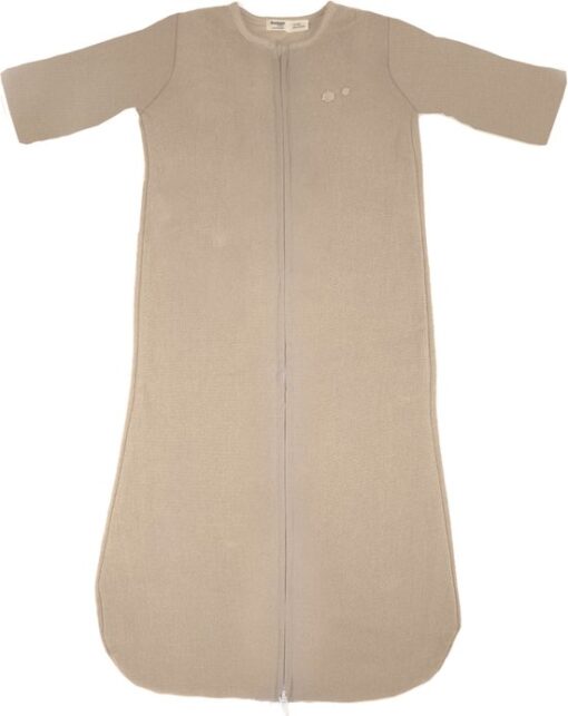 Baby 4 Seizoenen Slaapzak 0-6 mnd - Winterslaapzak & Zomerslaapzak 100% biologisch katoen - TOG 3.0 Desert Sand - Beige - Snoozebaby