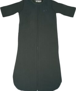 Baby 4 Seizoenen Slaapzak 6-14 mnd - Winterslaapzak & Zomerslaapzak 100% biologisch katoen - TOG 3.0 Dark Green - Groen - Snoozebaby