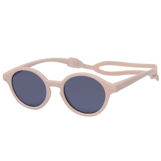 Babyzonnebril Beige/Zandkleur met hoofdband 0mnd-12mnd - 100% UV cat 3