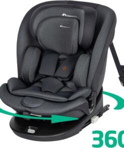 Bebeconfort EvoluFix 360 i-Size - Autostoel - Tinted Black - Vanaf de geboorte tot 12 jaar oud