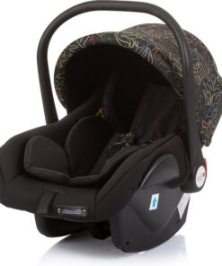 Chipolino Havana Autostoel Met Adapters 40-85 Cm Groep 0+ Obsidian Leaves