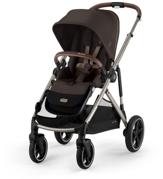 Cybex Gazelle S - Kinderwagen - Chocolate Brown - Taupe Frame