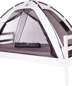 Deryan Bedtent Klamboe - 200x90cm - Hoogste kwaliteit Muggennet Muskietennet 1mm gaas - Ivory