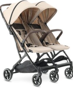 Deryan Luxe Rolo X2 Dubbele Buggy - Duo Buggy - Nougat