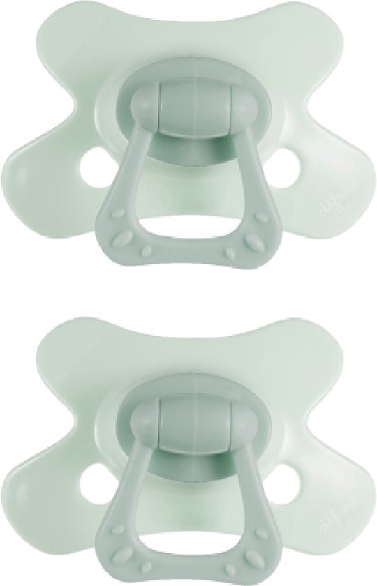 Difrax Dental Fopspeen - 18+ Maanden - Lichtgroen