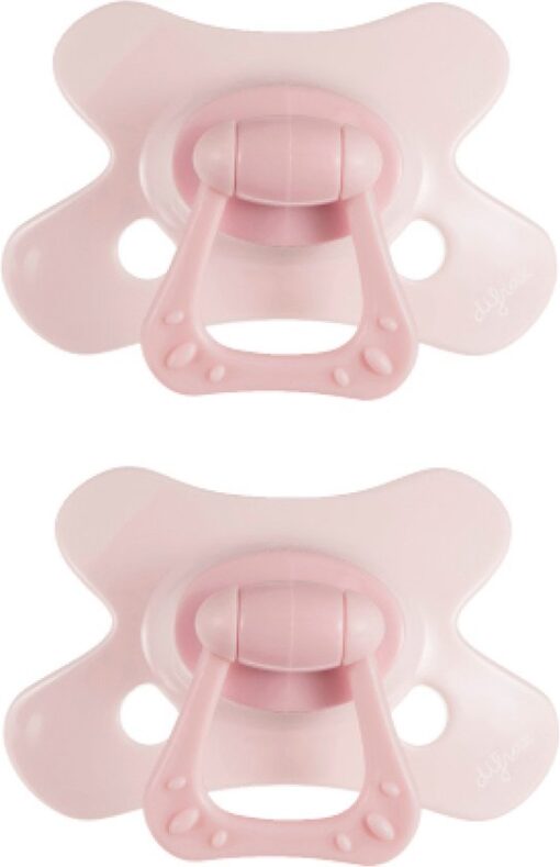 Difrax Dental Fopspeen - 18+ Maanden - Lichtroze
