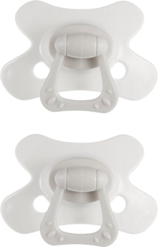 Difrax Dental Fopspeen - 18+ Maanden - Wit