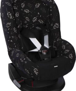 Dooky Seat Cover Groep 1 Autostoel hoes Romantic Leaves Black - Universele Autostoelhoes Maxi Cosi CabrioFix, Maxi Cosi hoes Pebble, Maxicosi hoes, Cybex en meer - Autostoelhoes Baby Universeel