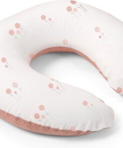Doomoo Softy - Klein Voedingskussen - Biologisch Katoen - 150cm - Lollypop Pink