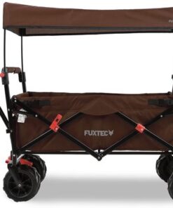 FUXTEC Bolderkar - opvouwbaar - Beach Cruiser - FX-CTB800 - bruin