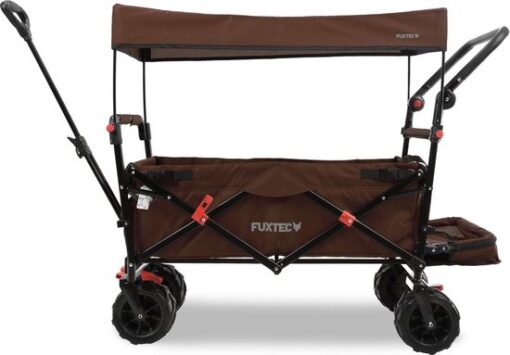 FUXTEC Bolderkar - opvouwbaar - Beach Cruiser - FX-CTB800 - bruin