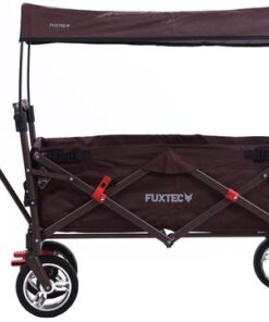 FUXTEC Bolderkar CT-700 - opvouwbaar - bruin