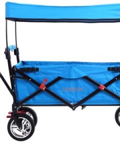FUXTEC Bolderkar CT-700 - opvouwbaar - turkoois / blauw