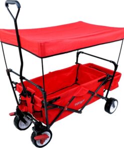 FUXTEC Bolderkar CT350 - opvouwbaar - rood