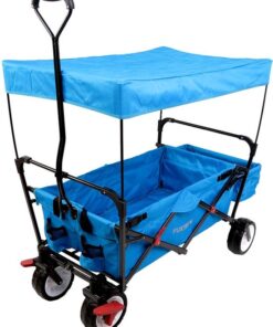 FUXTEC Bolderkar CT350 - opvouwbaar - turkoois / blauw