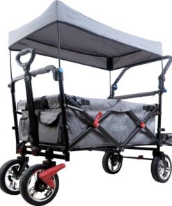 FUXTEC Bolderkar CT800 - opvouwbaar - grijs