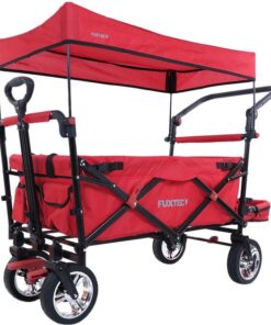 FUXTEC Bolderkar CT800 - opvouwbaar - rood