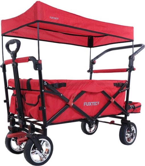 FUXTEC Bolderkar CT800 - opvouwbaar - rood