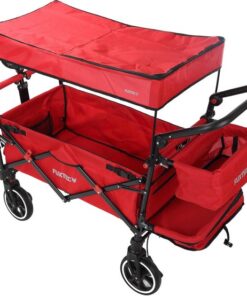 FUXTEC Bolderkar FX-CT850 - Opvouwbaar - rood