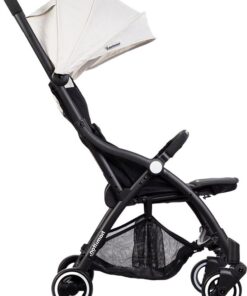 Hamilton by Yoop S1 Plus Buggy – MagicFold™ Technologie – Tot 22 kg – Wandelwagen Compact– Plooibuggy Baby – Inklapbaar – Kinderwagen – White Sand