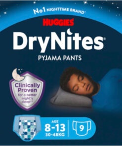 Huggies DryNites Absorberende Luierbroekjes Jongens 8-15 jaar 9 stuks