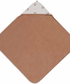 Jollein - Badcape 75x75cm - Baby Handdoek met Badcape, Omslagdoek, Badponcho - Nostalgic Ride
