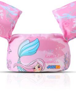 JUST23 Puddle Jumper Zeemeermin - Verstelbare Zwembandjes - Zwemvest kind vanaf 2 Jaar - 14 tot 25 KG - Maat one size